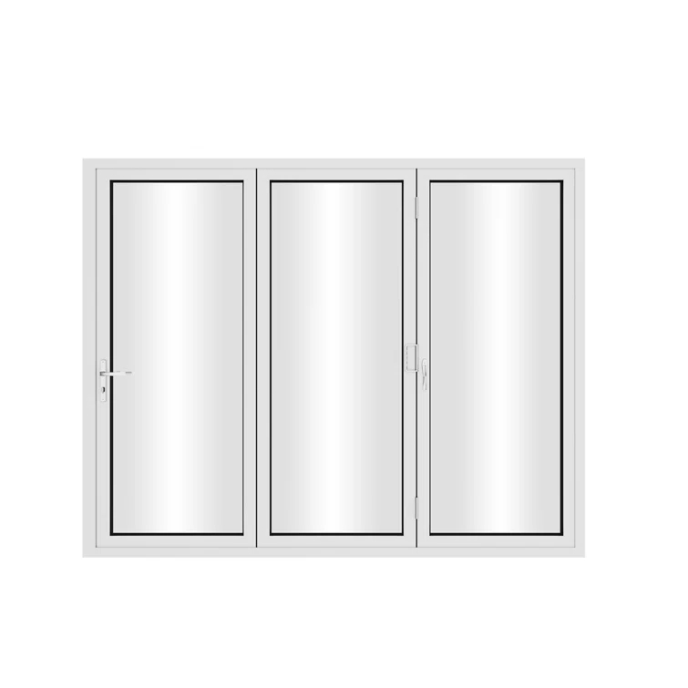 FOREVERDOORS Foever Doors 3 Panel, Folded Out, Folding Patio Door, Aluminum Folding Door