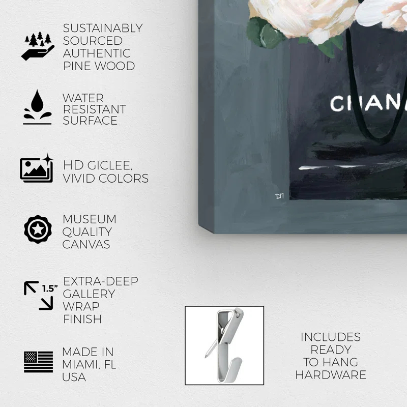 Oliver Gal Prints " Floral And Botanical Precious Finds Florals " Painting Print
