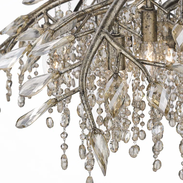 Willa Arlo™ Interiors Montriel 12 - Light Dimmable Geometric Chandelier