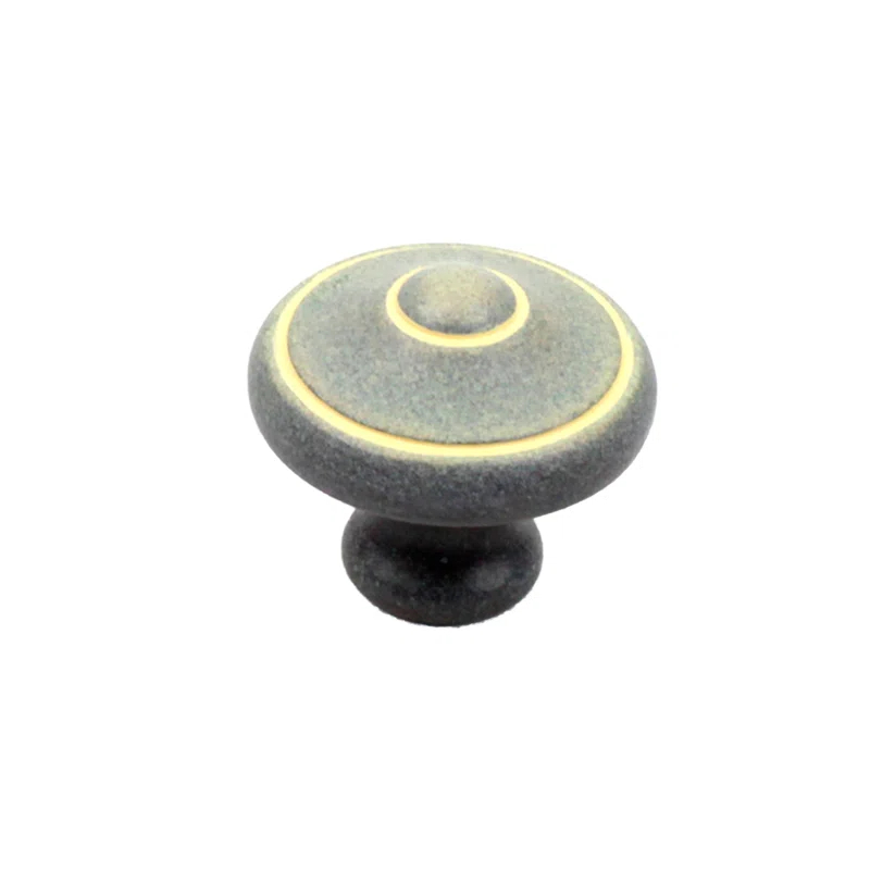 Handpainted Country 1 3/16" Diameter Round Knob