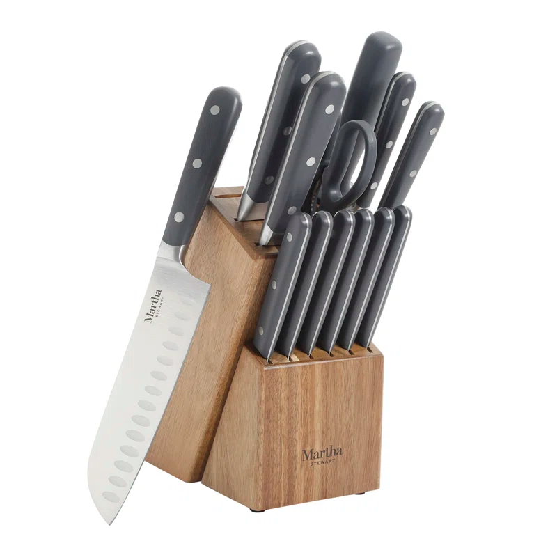 Martha Stewart 14 Piece Knife Block Set
