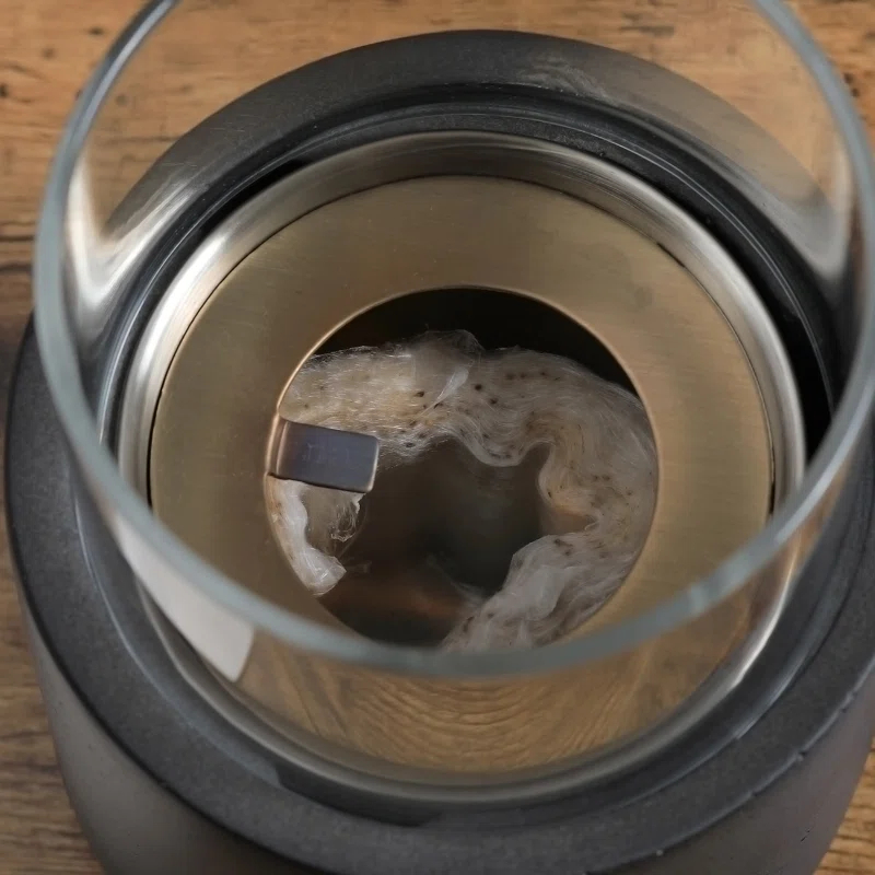 HomCom Glass Ethanol Tabletop Fireplace with Flame Guard