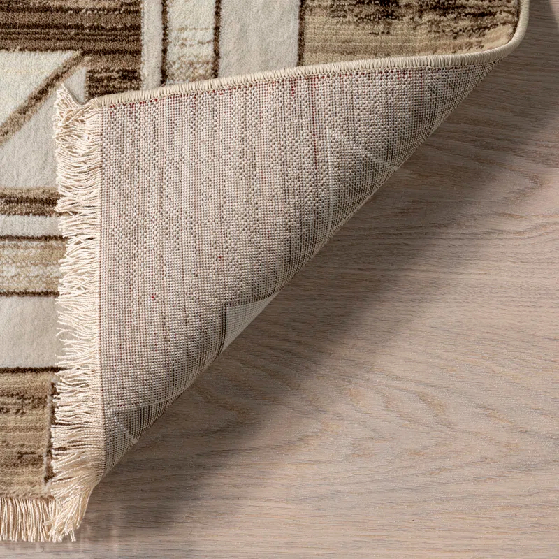Union Rustic Agave Geometric Fringed Area Rug