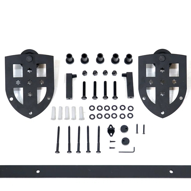 ATT Shield Sliding Standard Single Barn Door Hardware Kit | Wayfair
