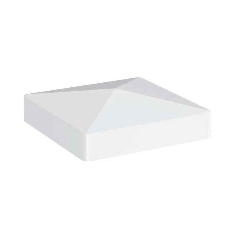 Barrette Outdoor Living Barrette Outdoor Living White Vinyl Post Cap for Posts