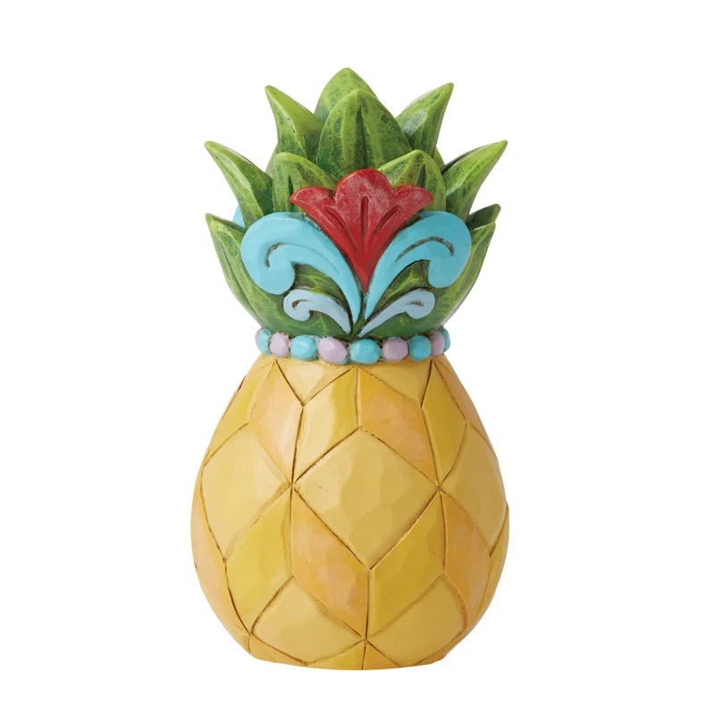 Jim Shore Jim Shore Heartwood Creek Pineapple Mini Figurine 4in H