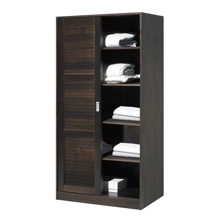 Winston Porter Primm 100% Solid Wood Large Shelf for Smart, Cosmo and Urban Wardrobe