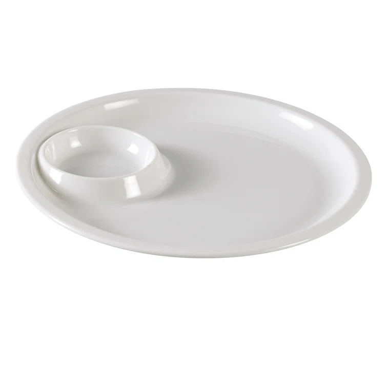 Yanco Yanco Accessaries Melamine Divided Serving Dish (Set of 24)
