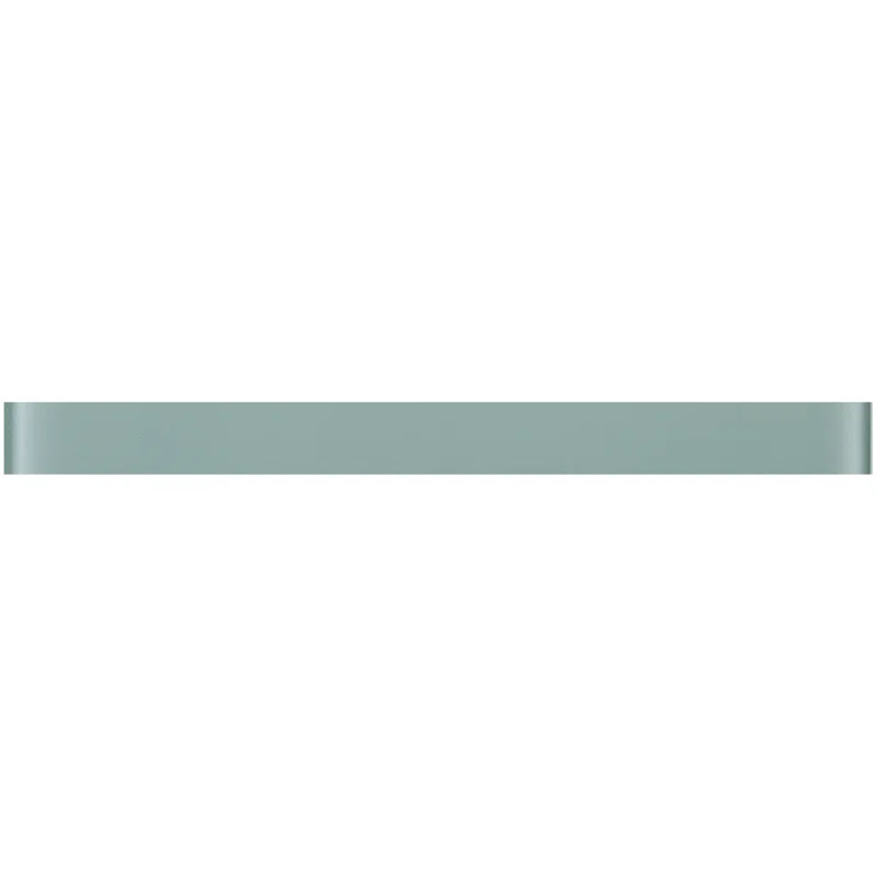 Pencil 1'' x 11.75'' Glass Border Tile (Set of 11)