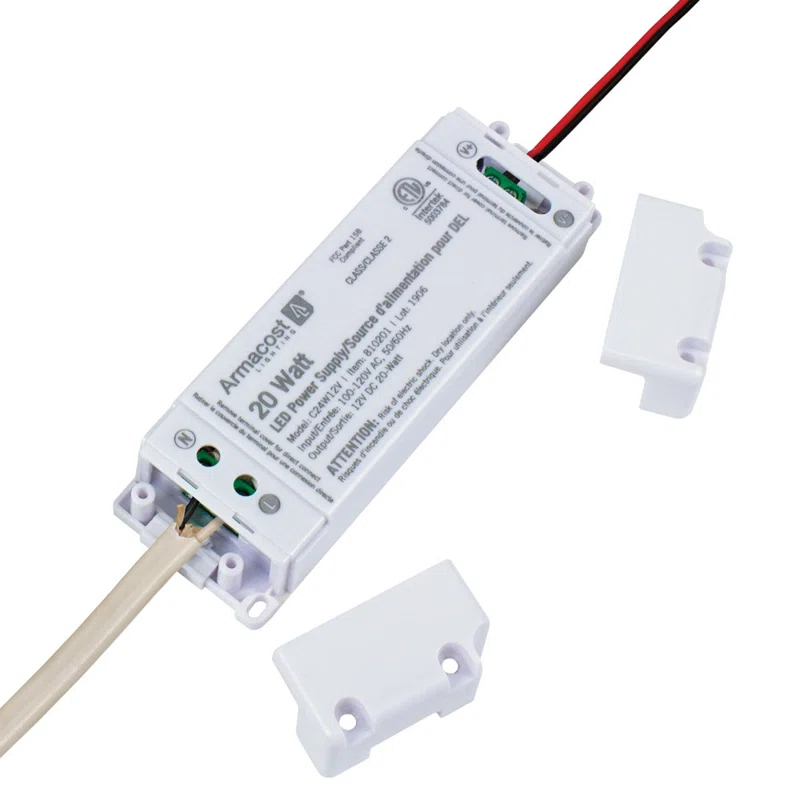 Universal Dimmable LED Driver 12V DC, 20W Electronic Transformer