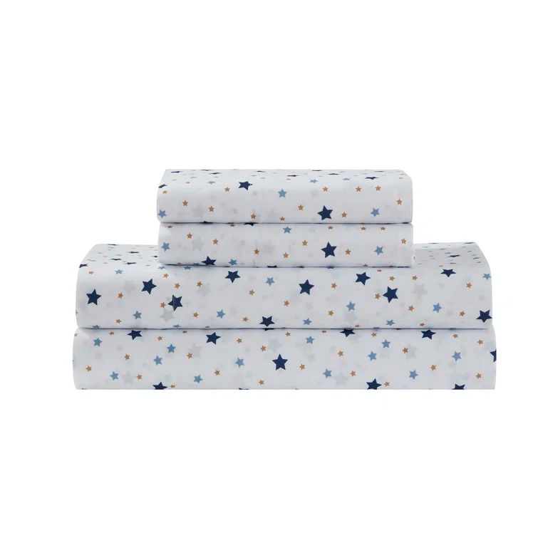 Sweet Home Collection Kids Galaxy Printed Bed in a Bag Comforter & Sheet Set