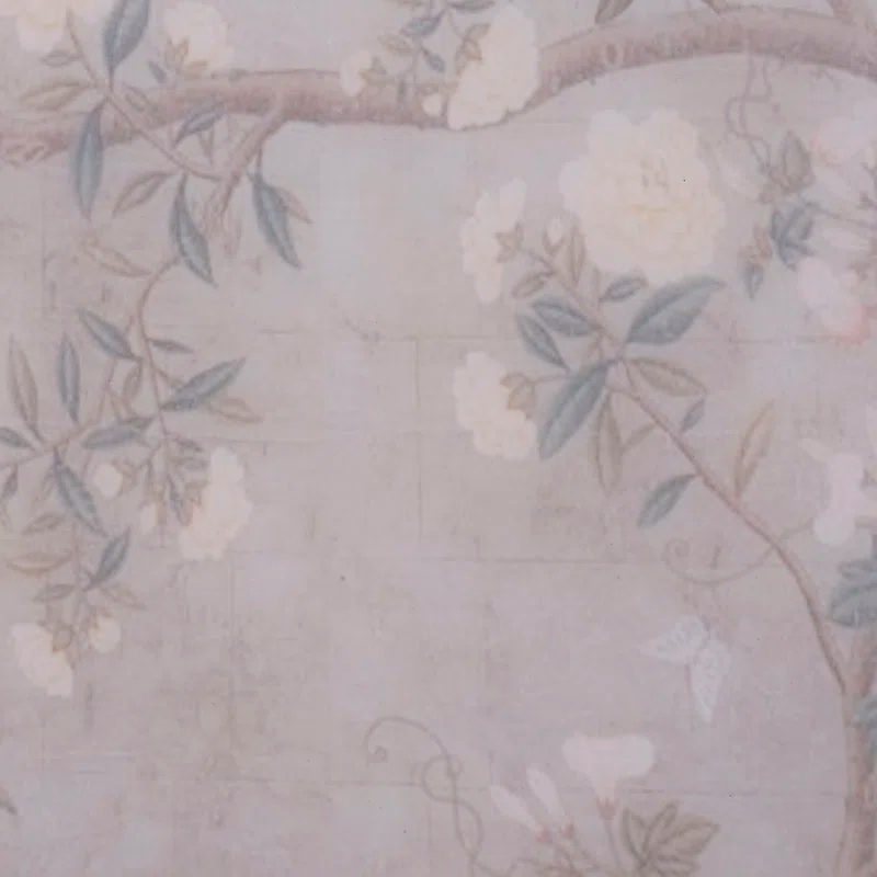 Jamie Young Company Garland Floral Accent Side Table, Lavender