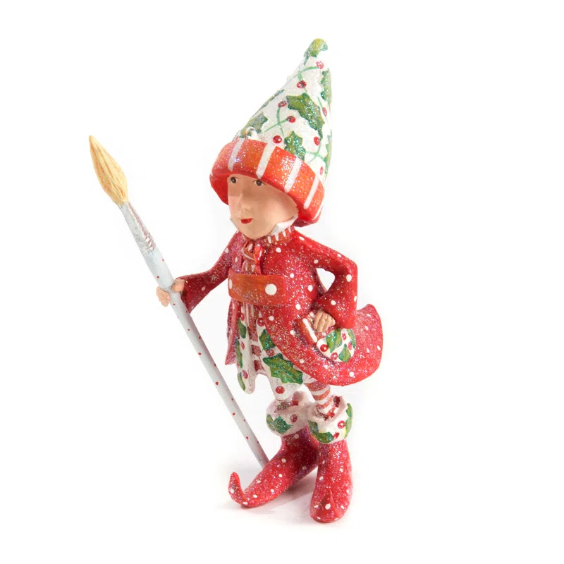 MacKenzie-Childs Patience Brewster Dash Away Vixen's Elf Ornament