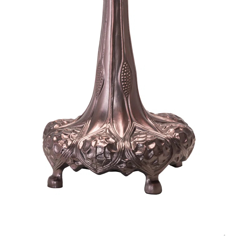 Meyda Lighting 31" High Tiffany Hanginghead Dragonfly Table Lamp