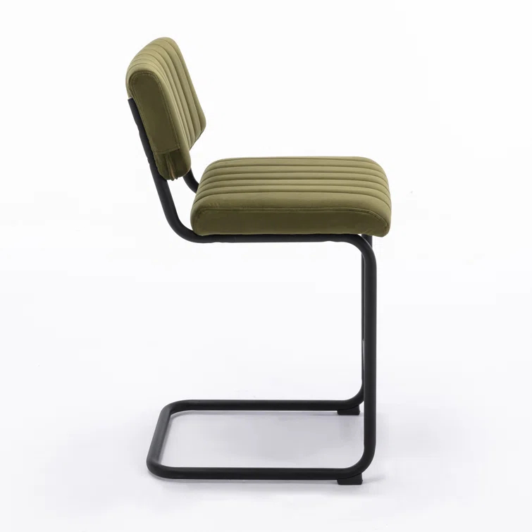 Estes Upholstered Stool with Metal Frame (Set of 2)