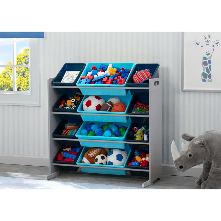 Delta Children Delta Children Kids Toy Storage Organizer with 12 Plastic Bins