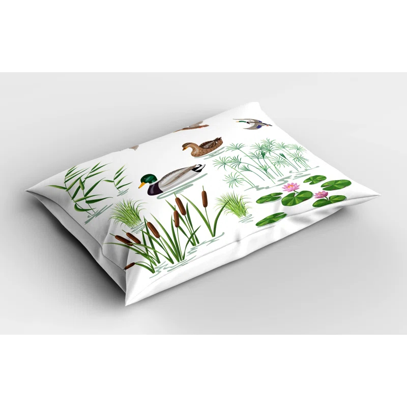 Ambesonne Flowers Pillow Sham
