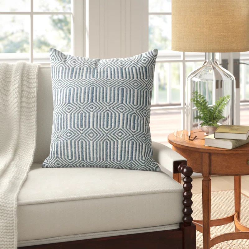 Loloi Rugs Cusson Geometric Down Indoor/Outdoor Throw Pillow