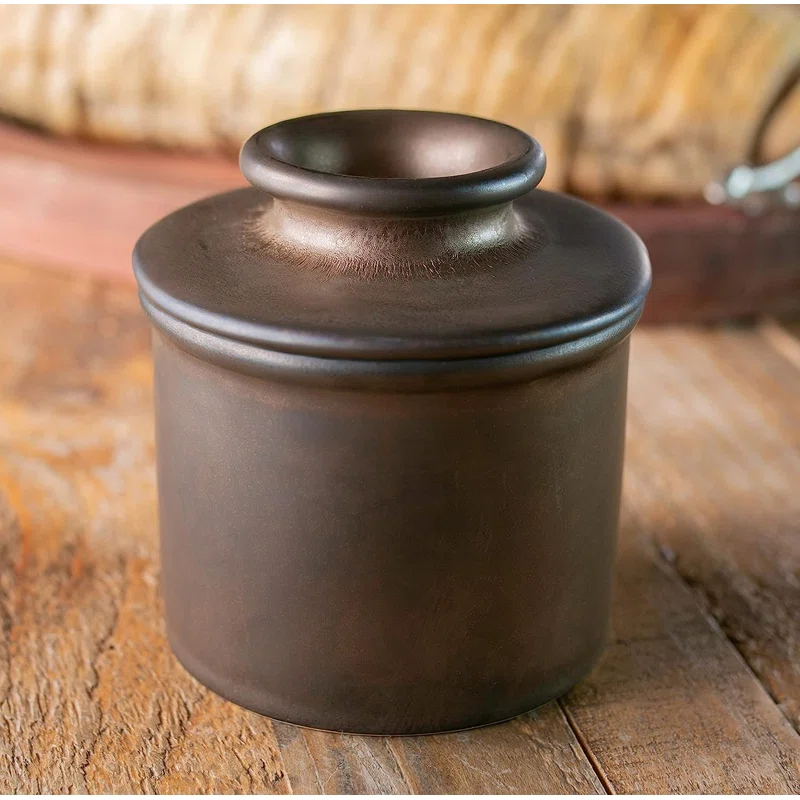 Butter Bell Butter Bell - The Original Butter Bell Crock - Specialty Collection - Bronze Matte (Reactive Glaze)