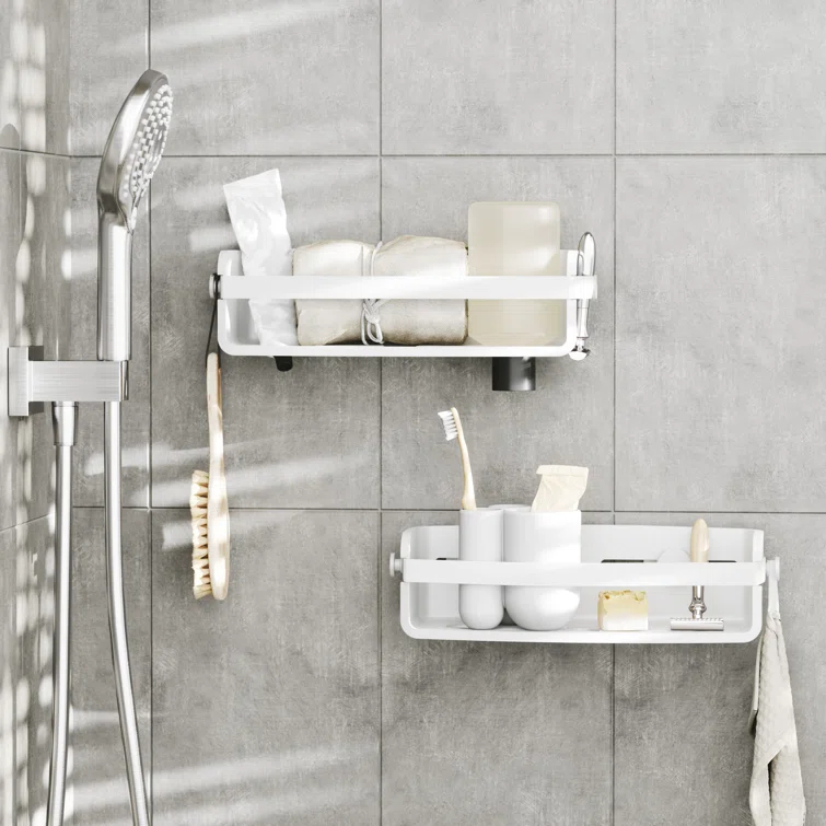 Umbra Flex Adhesive Adhesive Shower Basket