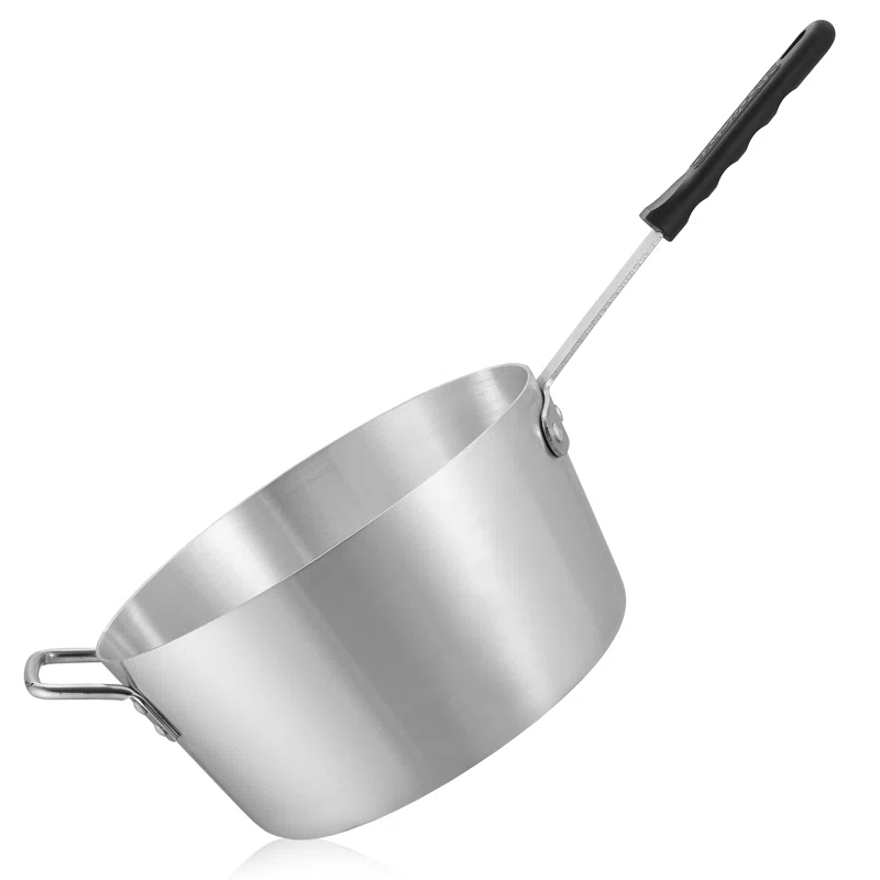 GRIDMANN Aluminum Sauce Pan & Silicone Handle, NSF Professional Cookware