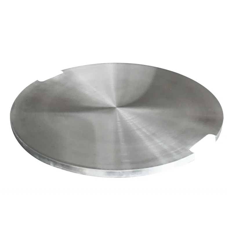 Round Stainless Steel Fire Pit Lid