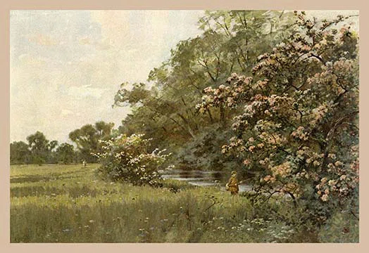 Buyenlarge Avon Fisherman by James Leon Williams Framed Painting Print