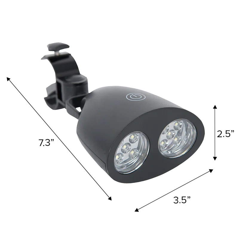 Megamaster Plastic Grill Light