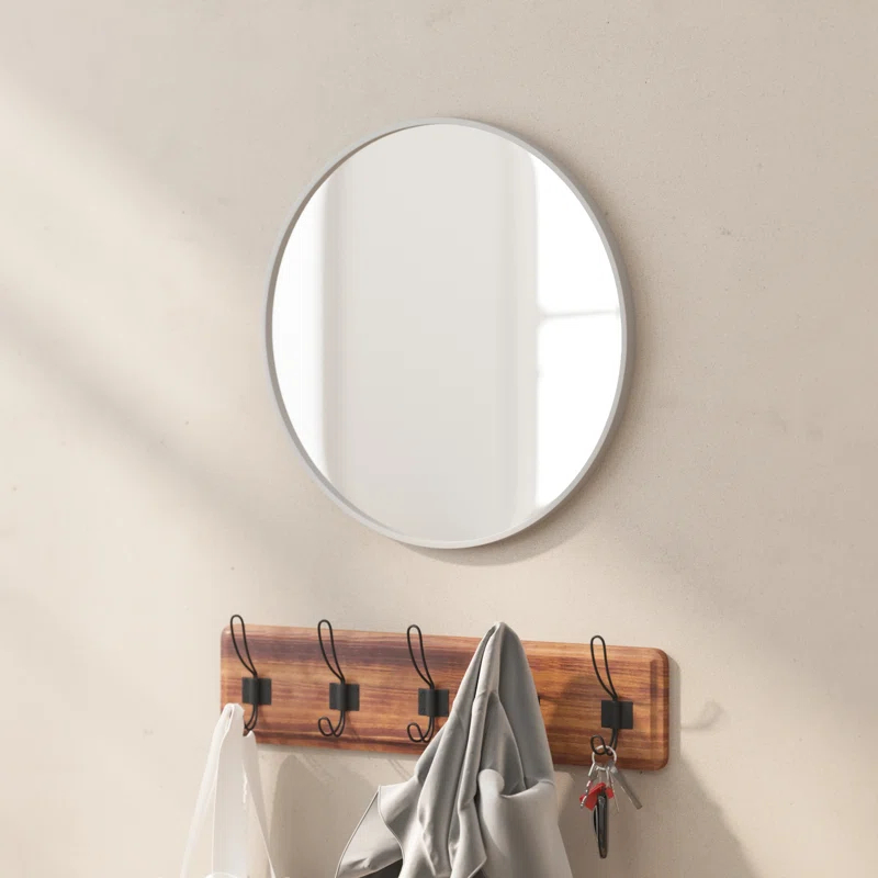 Taylor & Logan Metal Round Wall Mirror