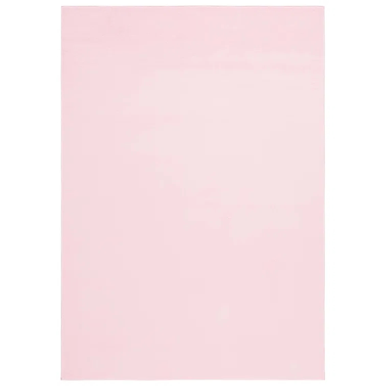 Safavieh Faux Rabbit Fur Performance Machine Washable Solid Color Rug