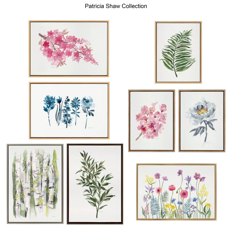 Red Barrel Studio® " Green Fern " by Patricia Shaw Painting Print