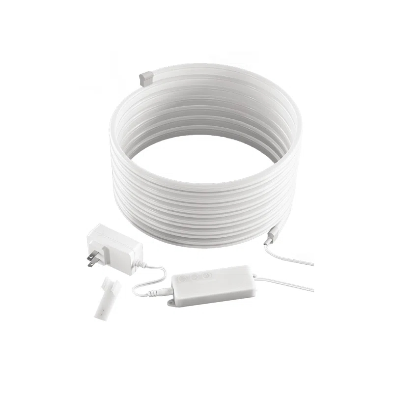 GE Lighting GE Cync Dynamic Effects Smart Neon Shape Light, Color Changing WiFi Lights, 16ft