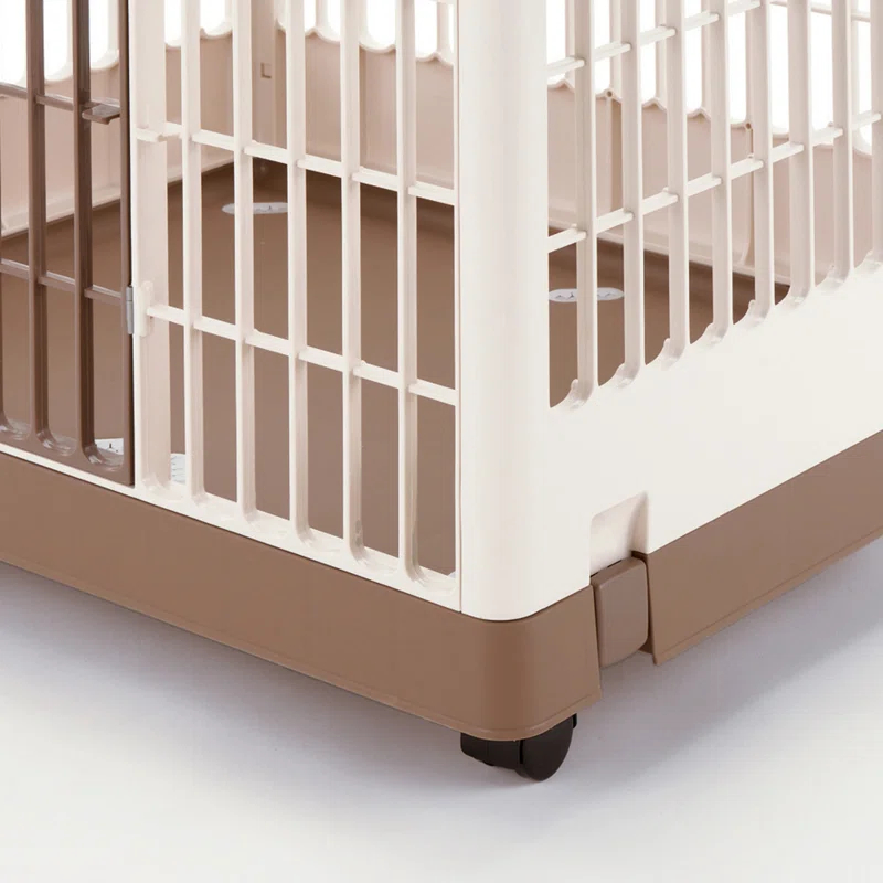Richell Plastic Pet Crate with 2 Doors