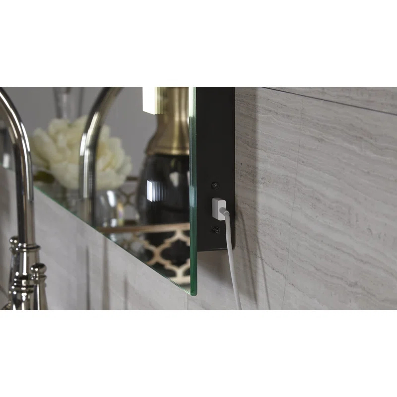 Robern AiO Modern & Contemporary Lighted Bathroom / Vanity Mirror