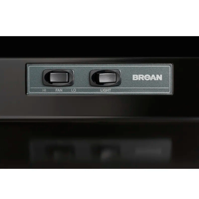 Broan NuTone Broan NuTone 24" Steel 190 CFM Convertible Under Cabinet Range Hood with Mesh Filter