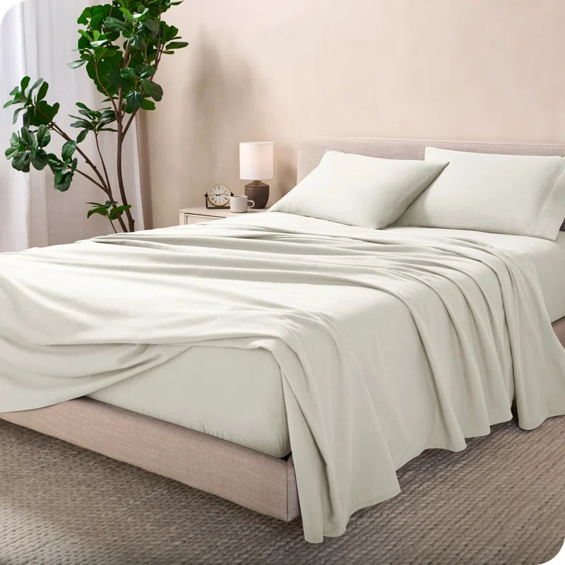 Bare Home Flannel Machine Woven Sheet Set