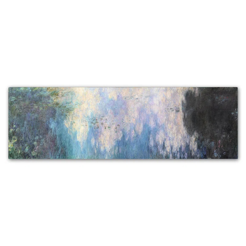 Vault W Artwork " The Water Lillies Clouds " by Claude Monet