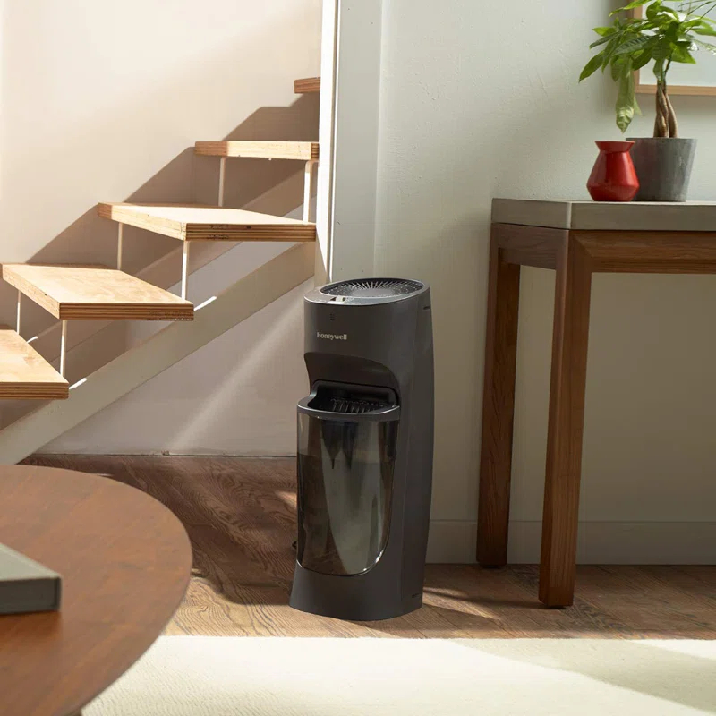BEACHWATER POOL & SPA, LLC Top Fill Tower Humidifier, Digital Humidistat, Cool Mist Humidifier For Bedroom, Home Or Office With Space Saving Tower Design