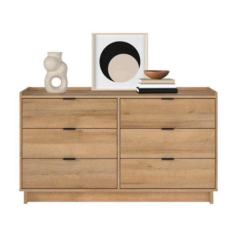 Wade Logan® Chaunta 52.5'' W 6 - Drawer Dresser