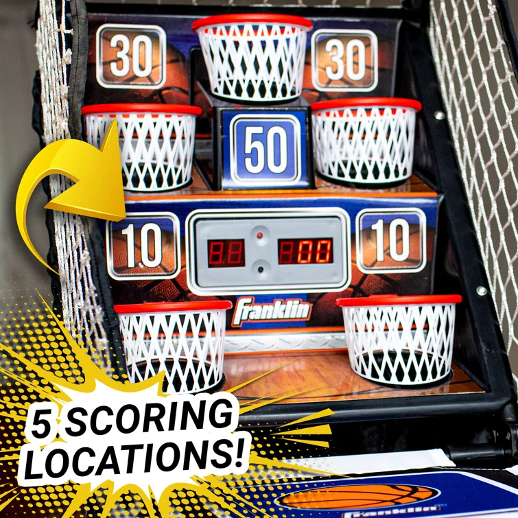 Franklin Sports Electronic Bounce Junior Basketball Arcade Game & Reviews | Wayfair