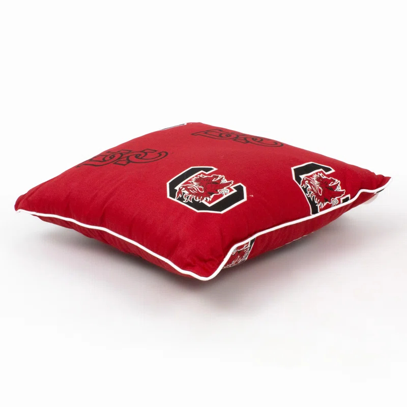 NCAA Cotton Reversible Throw Pillow (Set of 2)