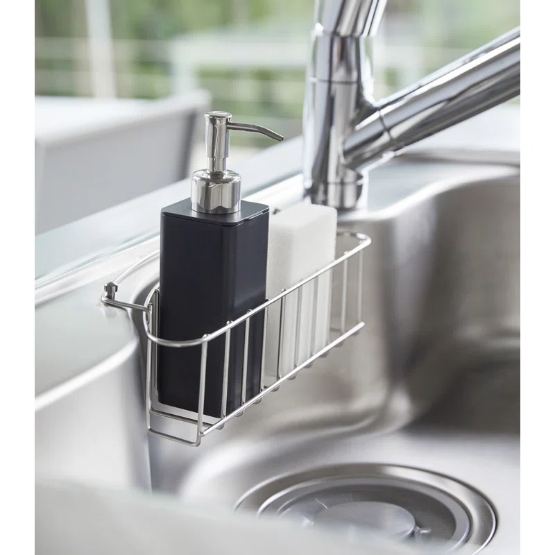 Yamazaki Home Yamazaki Home Refillable Hand Soap Dispenser With Pump, Bathroom, Kitchen, 8.5 fluid oz.