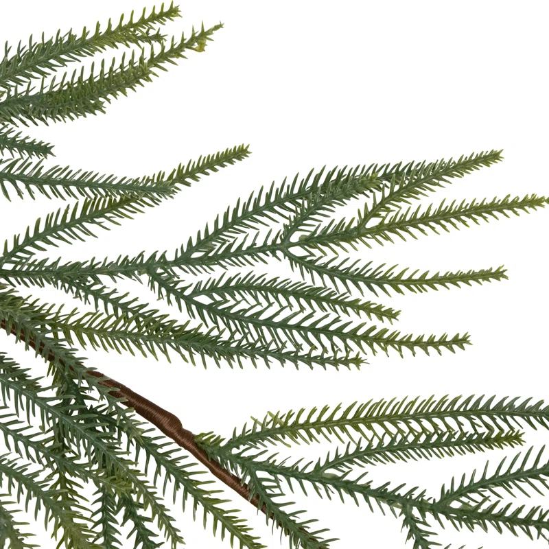 Northlight Seasonal Norfolk Pine Artificial Christmas Garland - 7' - Unlit