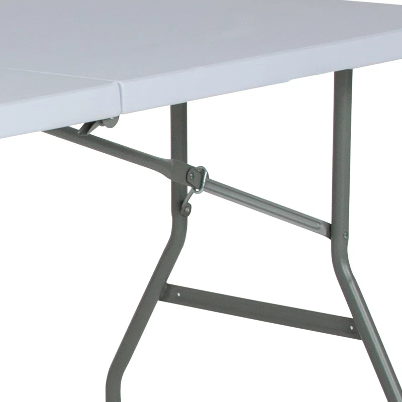 Parker 4.97-Foot Bi-Fold Plastic Folding Table with Handle - Event Table