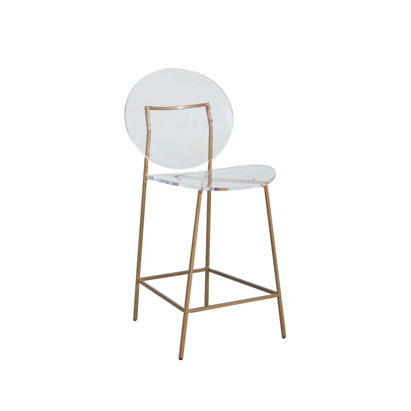 Gabby Sandy Counter Stool with Metal Frame