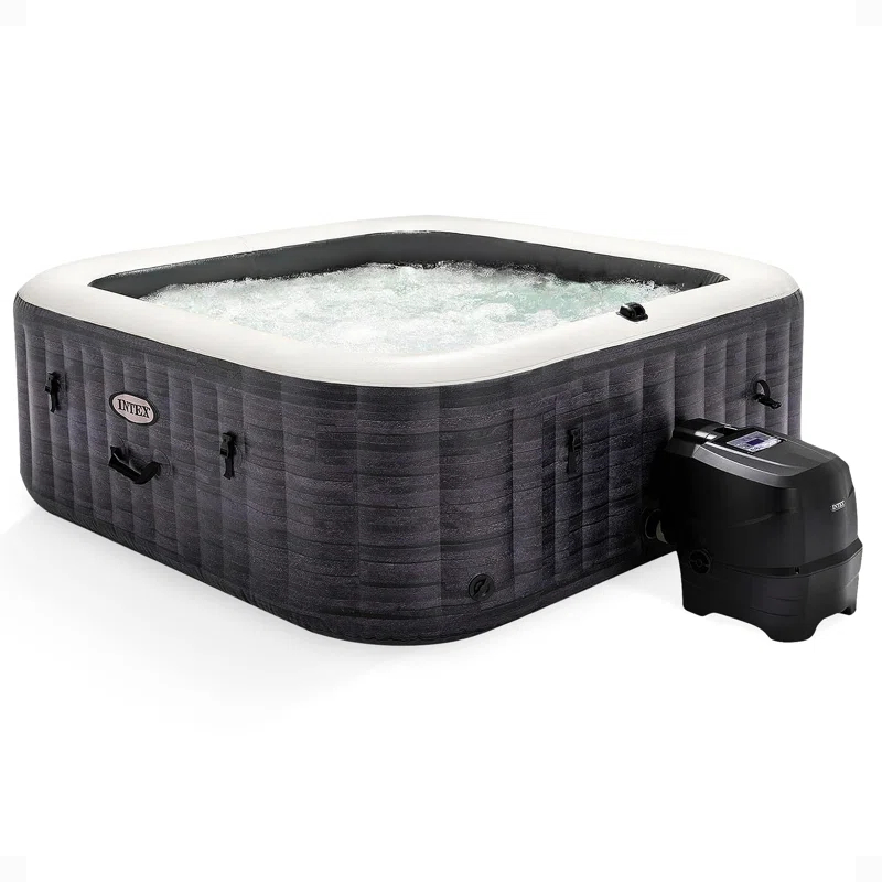 Intex Intex PureSpa Plus Inflatable Square Hot Tub w/ AirJets