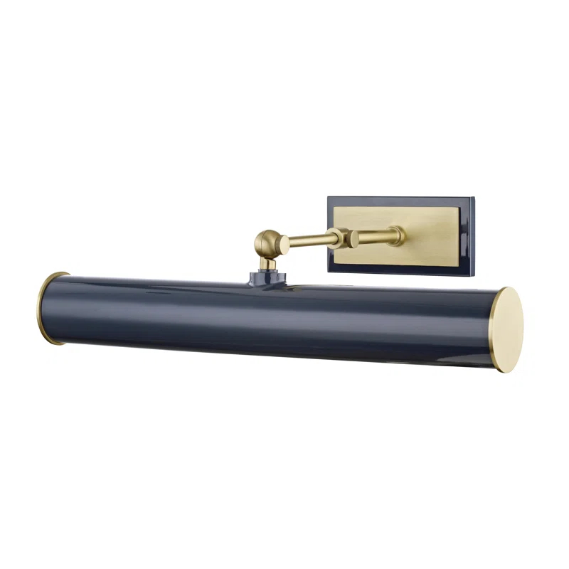 Acosta Picture Light - Navy and Antique Brass / 2 Light