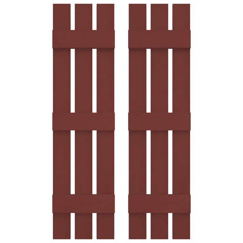 Builders Edge 12'' Board & Batten Shutters