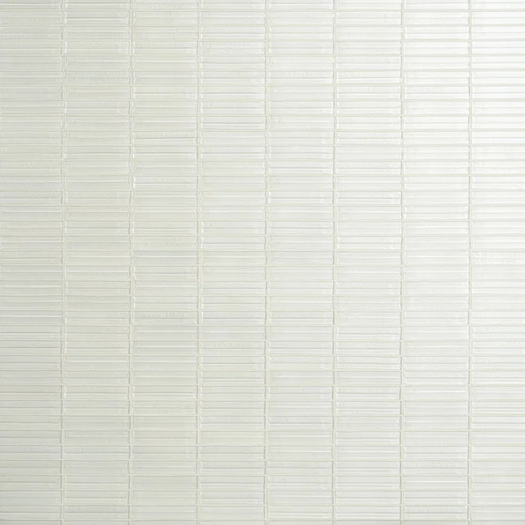 Bond Tile Tara Stacked 11.61" x 11.73" Molten Glass Mosaic Wall Tile (0.95 Sq. Ft. / Sheet)