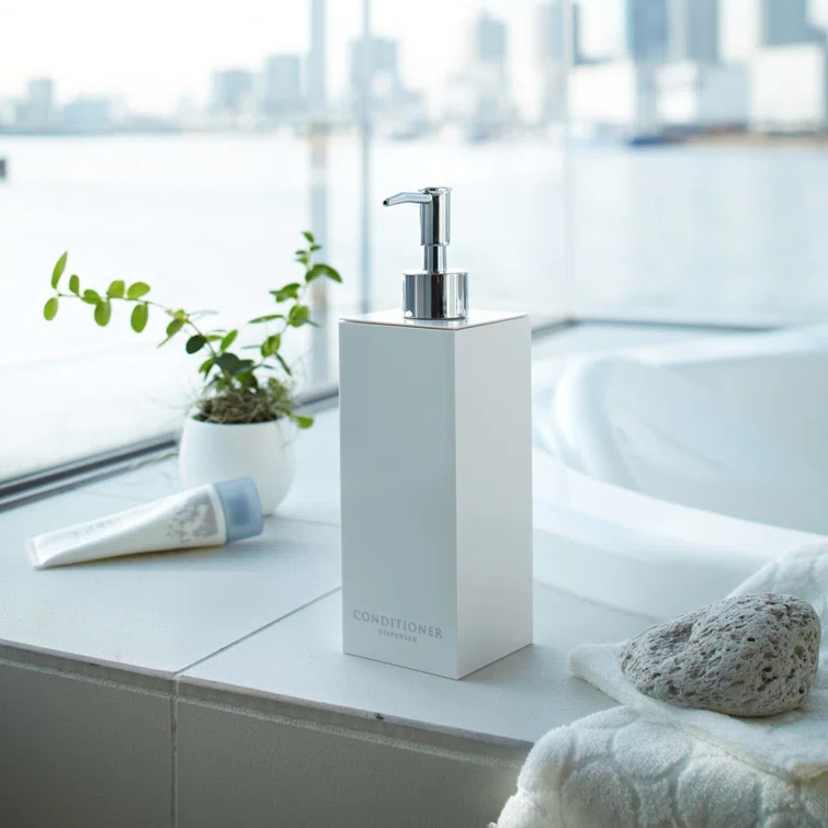 Yamazaki Home Yamazaki Home Square Shower Dispenser - Three Styles, ABS Plastic, Conditioner